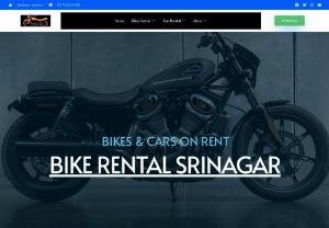 BikeRentalSrinagar - BikeRental Srinagar provides bike rental services in srinagar. You can choose one from a wide collection of bikes. All of them are in good condition and well maintained.