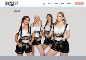 Ladyhosen - We play Bavarian music, specifically for Oktoberfest and German themed events, parties, conventions and other festivities, including authentic yodeling and traditional clothing.