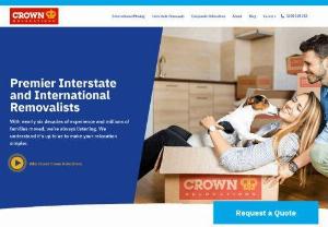 International Removalist | Interstate Removals | Crown Relocations - With nearly six decades of experience and millions of families moved, we're always listening. We understand it's up to us to make your relocation simpler.