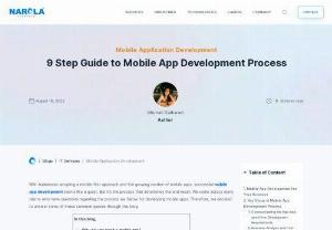 Mobile App Development Process - Curious about how successful apps are brought to life? Here's a simplified 9-step guide to the mobile app development process.