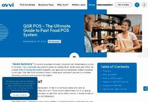 QSR POS - The Ultimate Guide to Fast Food POS System - What's the best POS system for your fast food business? This guide has all the answers.