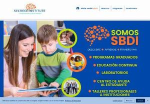 Secret Institute SBDI - Secrece Institute offers: professional certifications, postgraduate in Clinical Educational Therapy, Training Workshops, Continuing Education and much more.