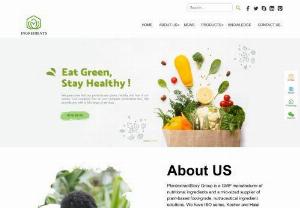 PlantextractStory - PlantextractStory Group is a GMP manufacturer of nutritional ingredients and a mid-sized supplier of plant-based food-grade, nutraceutical ingredient solutions.