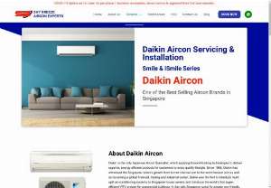 Daikin Aircon Servicing Singapore - Here at Sky Breeze, our reliable technical experts are well-versed with installation, maintenance, and repair services for all Daikin aircon models. Servicing Daikin aircons is our bread and butter and hence, we are well-equipped to deliver only the best value to our customers.