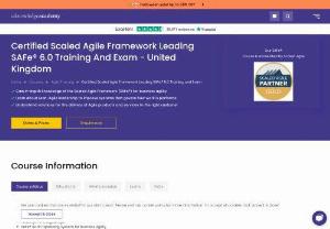 Certified Scaled Agile Framework Leading SAFe� 5.1 Training - Scaled Agile Framework Leading 5.1 (SAFe�) is the most current Lean-Agile methodology with SAFe�. It amalgamates a Lean mindset and SAFe� to form a highly effective methodology that is adaptable to any size organisation.