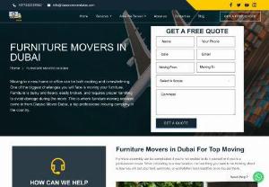 Furniture moving in Dubai - Classic Mover Dubai is among the best. We help you relocate quickly and easily without risking damage to your home. Since we began our business in Dubai, we have worked hard to earn a reputation as a reliable and trustworthy moving company that cares about its clients. If you're looking for a moving company in Dubai, Classic Movers is your best bet in terms of both time and money. We promise your satisfaction with our services or your money back.