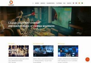sofast - We create FAST channels that we story to CTV/OTT.
Create your own FAST channel and make money with advertising.
Monetize your content library by creating your FAST channel.