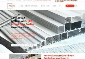 professional LED aluminum profile manufacturer in China - KayTai is a professional LED aluminum profile manufacturer in China. We provide one-stop purchasing and customized profile channels to realize your ideas.