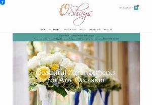 wedding florist california - We are O'Shays Flowers and Antiques and we are a real local florist in Auburn, CA. We also provide flower delivery to the surrounding areas, such as, Applegate, Auburn, Colfax, Foresthill, Loomis, Meadow Vista, Newcastle, Penryn, Weimar.
