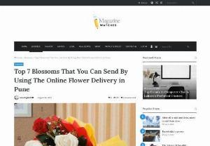 Top 7 Blossoms That You Can Send By Using The Online Flower Delivery in Pune - Flower Delivery in Pune service to the destination of your beloved one. When they glance at the bouquet, it will make them feel like they are diving deep into an ocean filled with your cordial feelings. Here are several awe-inspiring flower bouquet ideas to enchant your precious one. Also, they will act as a medium that confesses all the unsaid emotions elegantly.