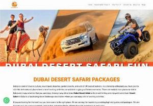 Dubai Desert Safari Fun - Dubai is a land of diverse culture, skyscrapers, beaches, golden deserts, and a lot of off-beat attractions. As a traveling enthusiast, you must plan to visit this rich-cultured place where a lot of exciting activities are available to give you lifetime memories.