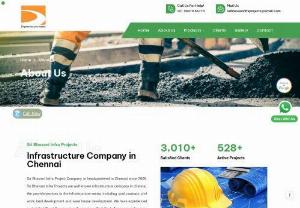 Infrastructure Companies In Chennai - We are well known infrastructure company in chennai. We have experienced and skilled Road Construction Contractors, Civil Work Contractors, Concrete Road Work Contractors, Plot and Land Development providers, Warehouse Contractors, Paving Contractors, Bituminous Road Contractors and more