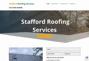 Roof repairs Stafford - At Stafford Roofing, we have one main goal: to provide our customers with the best possible roofing services. By providing quality craftsmanship and customer service, we can ensure that our customers are happy with the finished product.