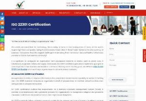 ISO 22301 Standard for Business Continuity - SIS Certifications - Get ISO 22301 compliance to certify your business. ISO 22301 Standard for Business Continuity Management Systems by SIS Certifications.com
