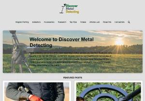Discover Metal Detecting - An information hub for anyone starting out in the hobby of metal detecting covering metal detectors, research, accessories and top tips.