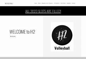 H2 Volleyball - H2 was established with the beginner volleyball player in mind. Focus is on developing proper fundamentals and techniques to build a solid foundation for future growth.