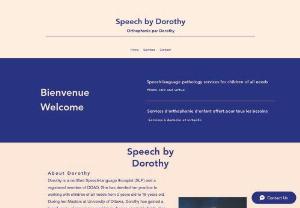 Speech by Dorothy - Paediatric speech-language and pathologist for a range of difficulties. Services offered are assessments and therapy sessions that could be done in the comfort of your own home or online.
