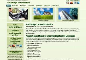 Stockbridge Pro Locksmith - If you ever require the services of a reliable and effective locksmith in Stockbridge, turn to the professional team of locksmiths at Stockbridge Pro Locksmith. We offer residential, commercial, automotive and emergency locksmith services. You don't have to settle for mediocre service when you can receive the best from Stockbridge Pro Locksmith. We're always willing and able to come to wherever you are to provide you with the help you require.