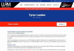 Car Tyres London | White Rose Motors - We have the best range of tyres london for your car or van in London. Our experts will help you find the best tyre for your vehicle.