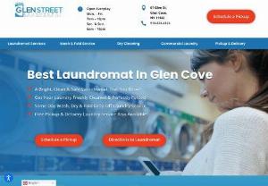 Glen Street Laundromat - We make laundry day stress-free. New washers & dryers will help you spend less time in the laundromat. You won't find a cleaner laundromat in town. || Address: 61 Glen Street, Glen Cove, NY 11542, USA || Phone:516-674-4123