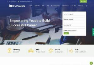 Its Possible | Empowering Youth to Build Successful Career - It's Possible is a rapidly growing skill development and training center based in Hyderabad - to help you get the necessary technical and communication skills to build your dream career.

SPOKEN ENGLISH
IELTS
PTE
DUOLINGO
MS OFFICE