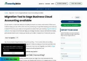 Complete Guide: Migration Tool to Sage Business Cloud Accounting Available - Migration Tool to Sage Business Cloud Accounting Available ;Sage has released a migration tool that will help you move your accounting data to the Sage Business Cloud. This tool is available free of charge and it is easy to use. You can use it to migrate your current accounting software to the Sage Business Cloud.