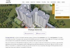 Prestige Glenbrook New Apartment at Sarjapur - Prestige Group has finally launched its latest offering Prestige Glenbrook at Sarjapur. It is a prelaunch apartment with all the modern amenities and is spread across acres of land. The best part is that this Prestige apartment is situated near the business district of Sarjapur. It is also close to the upcoming metro station and in the vicinity of some of the best schools in Bangalore.