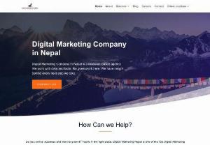 Digital Marketing Nepal - Digital marketing Nepal is a 360-degree digital marketing agency that works with clients to reach their business goals. The results we provide are the heart of everything we do. Our experts will help you through the process by disseminating useful, valuable and unbiased advice for improving your marketing efforts to ensure your business growth.