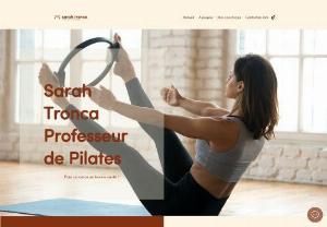 Sarah Tronca Pilates Instructor - I offer Pilates classes on the ground, at home, outdoors or by videoconference. I also offer group Reformer Pilates studio classes. My services are available in Nice and its surroundings.