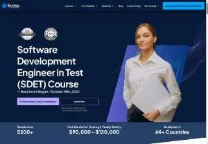 Screenshot of Selenium Automated Testing in USA