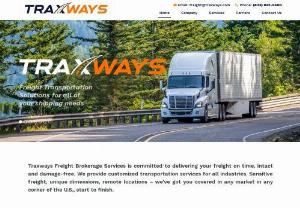 Freight Transport Solutions - Traxways is one of the most reliable 3PL transportation companies in the United States that is offering a multitude of transportation services and solutions all over the country for several years. We have been serving thousands of customers over the years as they rely on us because we help them to reduce transportation costs with our highly efficient and timely delivery service.