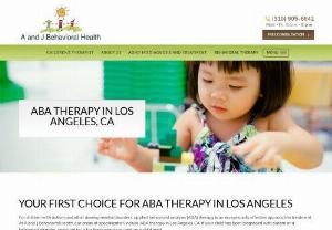 aba therapy los angeles - A and J Behavioral Health specializes in autism, childhood development disorders, OCD, and other conditions. Visit our site for more information.