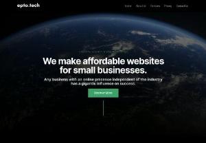 Website Creation Service For Small Businesses - We make affordable websites for small businesses. We also provide services like digital marketing, content writing and website integrations.