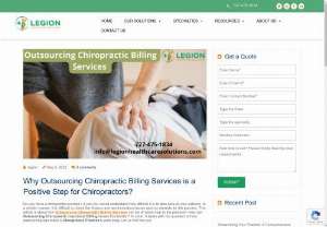 Why Outsourcing Chiropractic Billing Services is a Positive Step for Chiropractors? - Do you have a chiropractic practice? If yes you would understand how difficult it is to take care of your patients. In a similar manner, it is difficult to check the finance and administration issues and run errands for the practice.