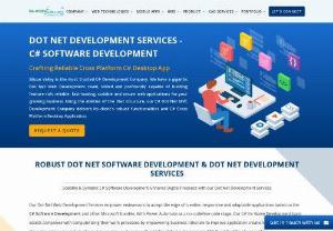 C# .Net Development India - Silicon Valley is a leading C# Net Web Development Company that has assisted clients in transforming existing programmes using Dot Net Software Development tools and technologies. In addition, it boosts productivity and positions ASP Dot Net Development programmes more favourably against competitors.