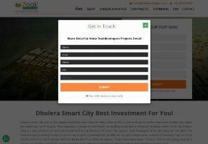 BUY RESIDENTIAL PLOTS IN DHOLERA - Dholera Smart City, one of the largest smart cities of India, covering 900 sq. km, is all set to be the next prime location and global manufacturing hub of Gujarat. 7oak Developers Dholera are well known for building world-class architectural buildings at the Smart City Dholera.
