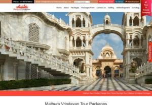 Book Mathura Vrindavan Tour Packages - Book Now Religious Mathura Vrindavan Tour Packages by Car From Delhi NCR Explore Mathura vrindavan Sightseeing and Visit in Temples For Darshan and Arti pooja.