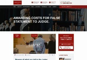 AWARDING COSTS FOR FALSE STATEMENT TO JUDGE. - A vengeful spouse in Family Law Matters may seek revenge against a former partner by making a false statement and misleading allegations against his/her former partner, allegations that have no substance or truth. 

Be careful what you say.

Section 157 of the Domestic and Violence Protection Act (DFVPA) confers discretion to award costs for a false statement. The section provides: 

 (1) Each party to a proceeding for an application under this Act must bear the party's own costs for the..