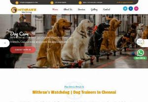 Dog Trainers In Chennai - We are certified and insured watch dog trainers in Chennai, Tamilnadu who has been in this business for the past decade. As dog trainers, we train dogs using various techniques such as positive reinforcement, negative punishment, and food rewards. Some people train dogs to become show dogs and compete in competitions, while others just train them to keep them healthy and to behave well.