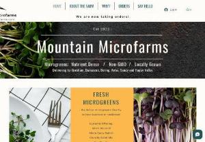 Mountain Microfarms - Local microgreens and honey delivered directly to your door! Serving Damascus, Boring, Sandy and Gresham.