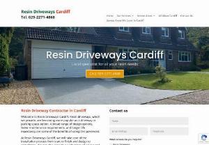 Resin bound driveways - Welcome to Resin Driveways Cardiff! Resin driveways, which we provide, are becoming more popular as a driveway or parking space option. A broad range of design options, fewer maintenance requirements, and longer life expectancy are some of the benefits of using this pavement.
