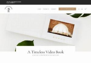 The Motion Books - The Motion Books are linen-bound wedding video books featuring a gorgeous display, built in audio, customizable cover, 4GB of onboard memory, easy drag & drop file loading and so much more. Simply open the cover and your wedding video will come to life.