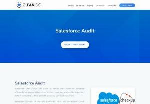 Salesforce Audit - Get Instant Salesforce Health Check Score - Clean.Do is a Salesforce Health Check tool that displays the results of your Salesforce audit for your metadata, code, security, and errors.
Salesforce audit is the process of conducting a thorough inspection of the platform as a whole or of specific tools pertaining to the platform. Just like a financial audit, Salesforce audit is undertaken to ensure seamless and efficient functioning of the system and take preventive measures for the issues (if any). The process of Salesforce Auditing helps