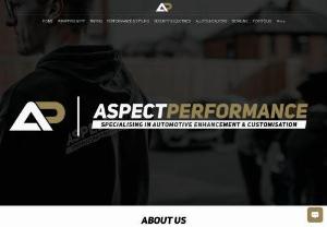 Aspect Performance - Aspect Performance are a team of highly experienced automotive performance and styling specialists. Based in West Yorkshire,  we offer a whole host of bespoke vehicle services including Performance Ugrades,  Styling Upgrades,  Vehicle Wrapping,  Automotive Electrics and more. We are passionate individuals who's goal is to offer a friendly,  down to earth,  professional service making sure that our customers are always happy and left with a smile on their face. 