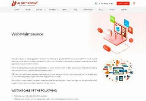 Best Web Maintenance Service in Chennai - We at JB Soft System, provide web maintenance as a core service where we take your responsibility of maintaining your website with the required standards and attention.