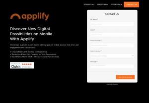 Applify - Mobile App Development Company in Dubai - Applify is a trusted mobile app development company in Dubai known for developing state-of-the-art custom mobile apps for both Android and iOS platforms.