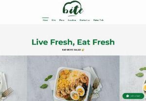 bite shop - Live Fresh, Eat Fresh
EAT MORE SALAD