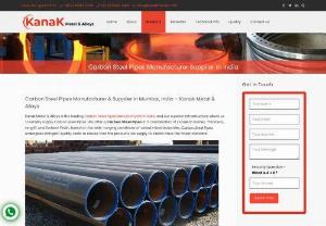 Premium Quality Carbon Steel Pipes Manufacturers in India - Kanak Metal & Alloys is one of India's Carbon Steel Round Bar Manufacturers. We are global Carbon steel Round Bar supplier and dealer with a large inventory of Round Bar Products for sale. We are also a major Carbon Steel Round bars Manufacturer In India. We are a top well-known Indian Round Bar Manufacturer. We are a global Round Bar supplier and dealer with a large inventory of Round Bar Products for sale. We are a significant Round Bar Manufacturer In India.  We are a leading Alloy Steel...