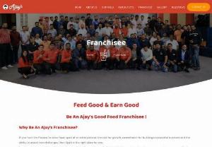 Leading Fast Food Franchise Opportunity in India - Ajay's is the leading QSR chain in India, offers food that is good, affordable and suitable to every palette. Ajay offer food franchise opportunities in India at very low capital investment. Encouraging the small businesses and people to become an successful entrepreneur. Get in touch with the most trusted franchise opportunity in Gujarat.