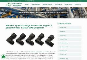Mild Steel Hydraulic Fittings Manufacturer in India - Ladhani Metal Corporation is one of the leading Mild Steel Hydraulic Fittings Manufacturer, Supplier & Stockists in India. We use only premium quality materials to produce these Mild Steel Hydraulic Fittings. Customers can purchase these Mild Steel Hydraulic Fittings in any size, thickness, and width.